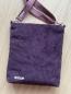 Preview: "Flickenwerk II/7" - AUBERGINE-PFLAUME